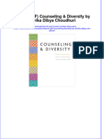 Ebook Download (Ebook PDF) Counseling & Diversity by Devika Dibya Choudhuri All Chapter