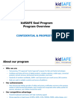 kidSAFE Seal Program Overview (Starting May 2022) 5.19.22C With Pricing Charts