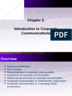 Chapter 2 - Introduction To Corporate Communication