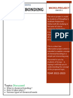 Bonding in Chemistry