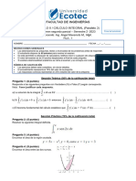 Examen Parcial Calculo II Paralelo 2 Fila 1