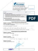 Examen Parcial Calculo II Paralelo 3 Fila 1