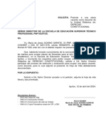 Documentos Postular Escuela