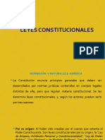 Leyes Constitucionales