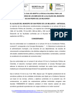 Decreto No. 042 Del 24 de Marzo de 2023 Escala Salarial