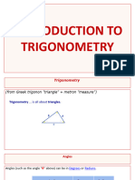 8.0 Trigonometry Theory