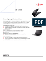 Datasheet Fujitsu-Lifebook U938 (Apac)