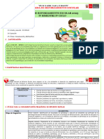 Iv Plan de Reforzamiento Iv Bimestre Planificador Eda 10