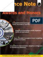 Awards and Honors PDF