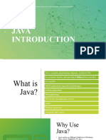 Java Introduction