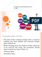 Unit III Research Methodology