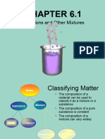 Solutions and Other Mixtures