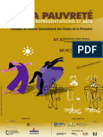 Programme Colloque de La Pauvreté