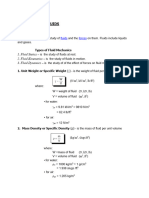 Properties of Fluids Part 1 and 2