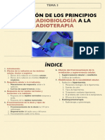 UD 3 - Aplicación de Los Principios de La Radiobiología A La Radioterapia