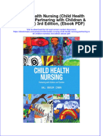 Full Download Child Health Nursing (Child Health Nursing: Partnering With Children & Families) 3rd Edition, (Ebook PDF) File PDF All Chapter On 2024