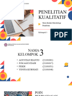 Presentasi Kelompok 3 Kualitatif