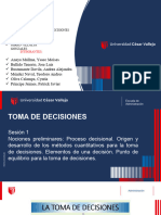 Trabajo Toma de Decisiones, Sesion 1-4 18-5