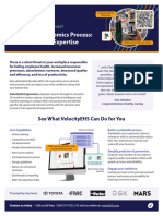 VelocityEHS Solution Sheet Industrial Ergonomics