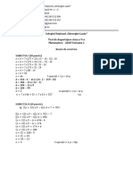 10 Test Matematica 2020 Barem 2