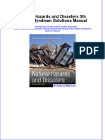 Full Download Natural Hazards and Disasters 5th Edition Hyndman Solutions Manual All Chapter 2024 PDF