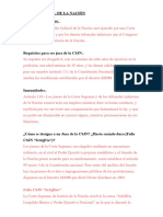 Cuestionario P.J.N - Régimen Federal Segundo Parcial.