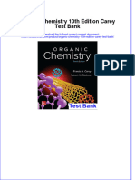 Full Download Organic Chemistry 10th Edition Carey Test Bank All Chapter 2024 PDF