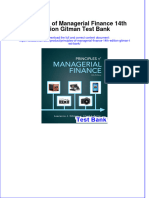 Full Download Principles of Managerial Finance 14th Edition Gitman Test Bank All Chapter 2024 PDF