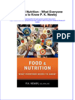 Full Download Food and Nutrition: What Everyone Needs To Know P. K. Newby File PDF All Chapter On 2024