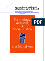 Full Download Technology, Activism, and Social Justice in A Digital Age John G. Mcnutt File PDF All Chapter On 2024