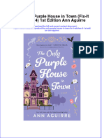 The Only Purple House in Town (Fix-It Witches 4) 1st Edition Ann Aguirre Full Chapter Instant Download