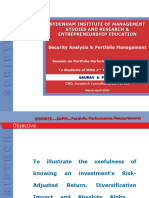 Portfolio Perfomance Measures