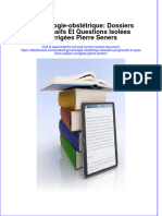 Full Download Gynécologie-Obstétrique: Dossiers Progressifs Et Questions Isolées Corrigées Pierre Seners File PDF All Chapter On 2024