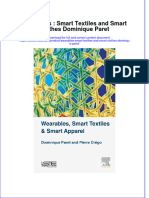 Full Download Wearables: Smart Textiles and Smart Clothes Dominique Paret File PDF All Chapter On 2024