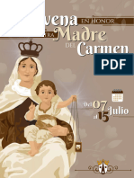 Novena en Honor A La Virgen Del Carmen 2024