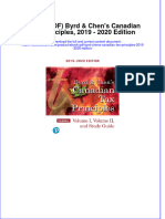 Full Download PDF of (Ebook PDF) Byrd & Chen's Canadian Tax Principles, 2019 - 2020 Edition All Chapter