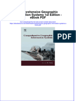 (Ebook PDF) Comprehensive Geographic Information Systems 1st Edition - Ebook PDF All Chapter