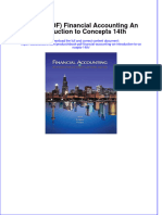 Full Download PDF of (Ebook PDF) Financial Accounting An Introduction To Concepts 14th All Chapter