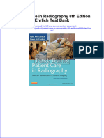 (Download PDF) Patient Care in Radiography 8th Edition Ehrlich Test Bank Full Chapter