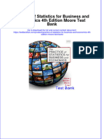 (Download PDF) Practice of Statistics For Business and Economics 4th Edition Moore Test Bank Full Chapter