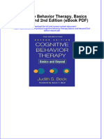 Full Download PDF of Cognitive Behavior Therapy, Basics and Beyond 2nd Edition (Ebook PDF) All Chapter