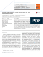 Drilling Rate Prediction of An Open Pit