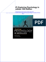 (Ebook PDF) (Ebook PDF) Exploring Psychology in Modules 10th Edition All Chapter