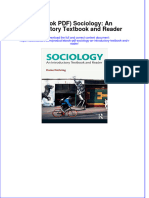 Full Download PDF of (Ebook PDF) Sociology: An Introductory Textbook and Reader All Chapter