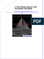 (Download PDF) Chemistry The Central Science 12th Edition Brown Test Bank Full Chapter