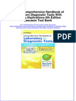 (Download PDF) Daviss Comprehensive Handbook of Laboratory Diagnostic Tests With Nursing Implications 6th Edition Leeuwen Test Bank Full Chapter