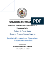 Facultad de Ciencias Económicas y Empresariales: Análisis Económico-Financiero Supermercado Día