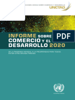 Informe Sobre El Comercio y El Desarrollo 2020