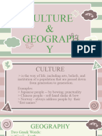 Culture & Geography (Slides 1-25)