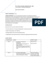 HRM 203 Course Outline